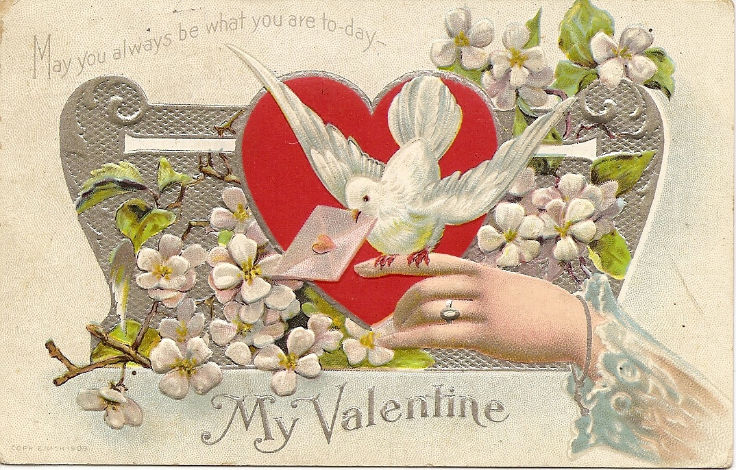free victorian valentines day clipart - photo #49